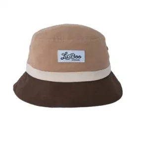 Lil' Boo Block Bucket Hat Brown